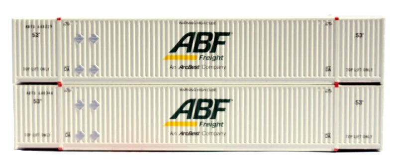 Jacksonville Terminal Company N 537028 53' High Cube 8-55-8 Containers with Magnetic System, ABF Freight (2)