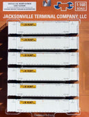 Jacksonville Terminal Company N 537111 53' High Cube 8-55-8 Containers with Magnetic System, JB Hunt (6)
