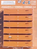 Jacksonville Terminal Company N 537153 53' High Cube 8-55-8 Containers with Magnetic System, Schneider 30th Anniversary (6)