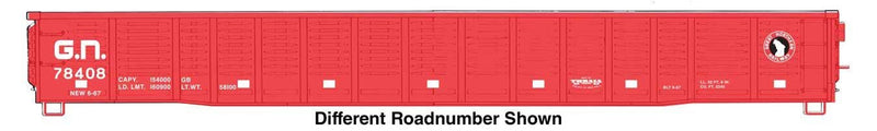 PREORDER Walthers Mainline HO 910-6080 53' Corrugated-Side Gondola, Great Nothern