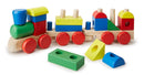 Melissa & Doug 51024 Wooden Stacking Train
