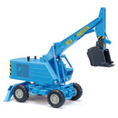 Busch HO 54270 1974 Weimar T174 Mobile Excavator with Front Bucket, Blue | 50.14