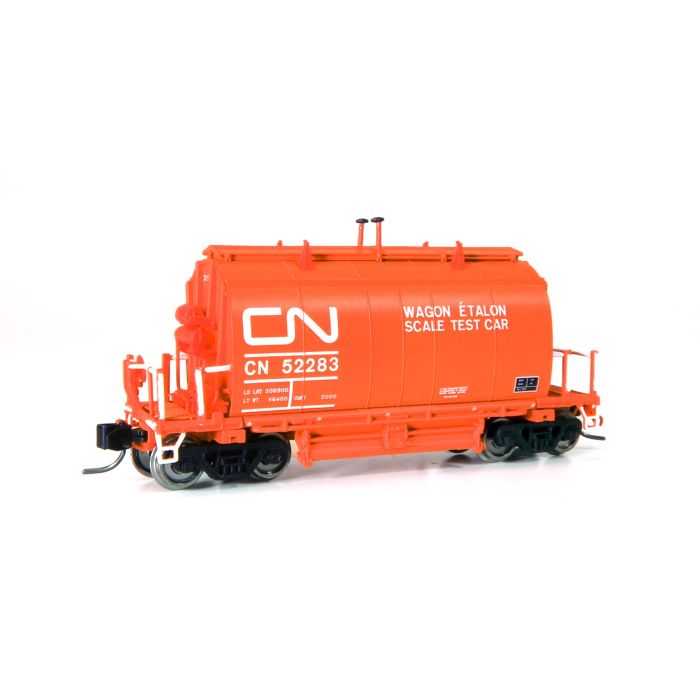 Rapido 543005A N Short Barrel Ore Hopper - Ready to Run -- Canadian National (Scale Test Car, orange, noodle logo)