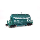 Rapido 543007A N Short Barrel Ore Hopper - Ready to Run -- Ontario Northland (Progressive Green, white)