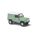 PREORDER Busch HO 54352 1990 Land Rover Defender 90 SUV with Box Cap, Green | 28.89