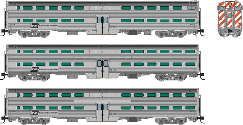 PREORDER Rapido N 545001 Gallery Commuter Car Set