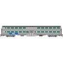 PREORDER Rapido N 545005A Gallery Commuter Coach Car, Metra (BN Logo)