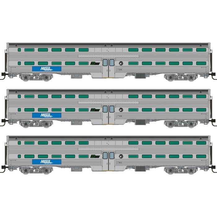PREORDER Rapido N 545005 Gallery Commuter Car Set