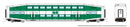 PREORDER Rapido N 546015A Bilevel Commuter Coach, GO Transit  | 81.18