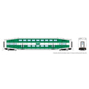 PREORDER Rapido N 546015A Bilevel Commuter Coach, GO Transit