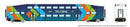 PREORDER Rapido N 546030A Bilevel Commuter Coach, TriRail  | 81.18