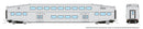 PREORDER Rapido N 546097 Bilevel Commuter Coach, Undecorated/Unlettered Coach Late Version  | 81.18