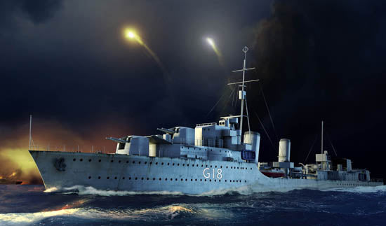 Trumpeter HMS Zulu Destroyer 1941 05332 1:350