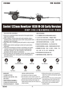 Trumpeter 02343 Soviet 122mm Howitzer 1938 M-30 Early Version 1:35