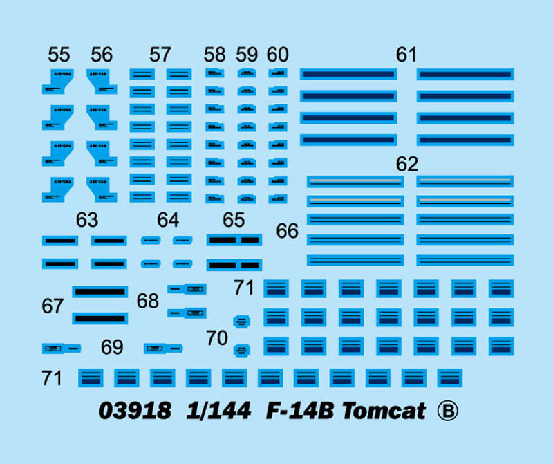 Trumpeter F-14B Tomcat 03918 1:144