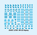 Trumpeter 03457 MV-22 Osprey 1:700