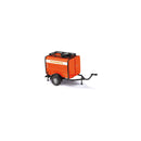 PREORDER Busch HO 54907 Small Utility Box Trailer, Fire Department | 25.49