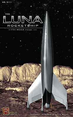 Pegasus Hobbies 9111 Luna Rocketship