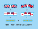 Trumpeter 05330 HMS Dreadnought 1918 1:350