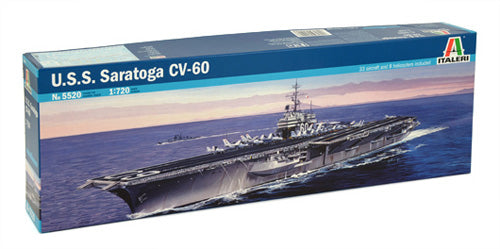 Italeri 5520 - SCALE 1 : 720 USS Saratoga CV - 60