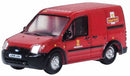 Oxford Diecast N NFTC001 2002 Ford Transit Connect, Assembled, Royal Mail (red, white, yellow)