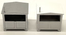 Phoenix Precision Models HO 31585 IR Sensor Box 3-D Printed Kit, Unpainted (2)