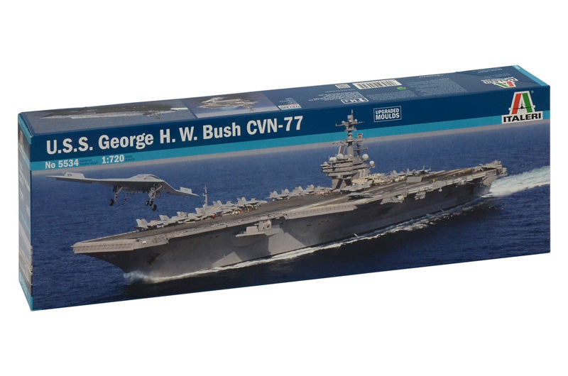 Italeri 5534 U.S.S. GEORGE H.W. BUSH CVN-77 1:720