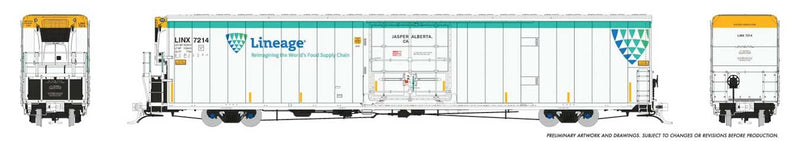 PREORDER Rapido 167003-2 HO Greenbrier Reefer Line 7214