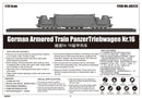 Trumpeter 00223 German Armored Train PanzerTriebwagen Nr.16 1:35