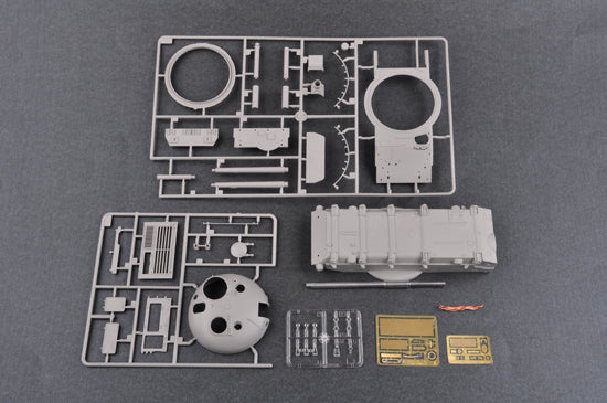 Trumpeter 01550 Russian T-62 Mod.1975 (With KMT-6 Mine Plow) 1:35