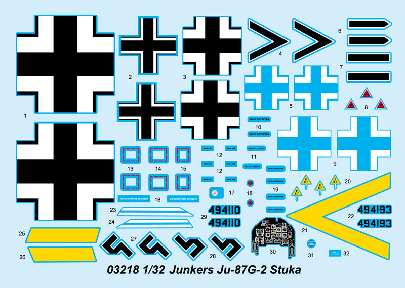 Trumpeter Junkers Ju 87G-2 Stuka 03218 1:32