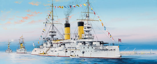 Trumpeter Russian Navy Tsesarevich Battleship 1904 05338 1:350