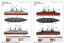 Trumpeter 05338 Russian Navy Tsesarevich Battleship 1904 1:350
