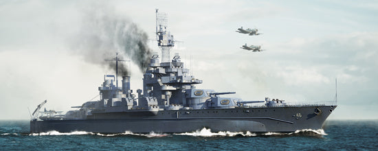 Trumpeter 05770 USS Maryland BB-46 1945 1:700