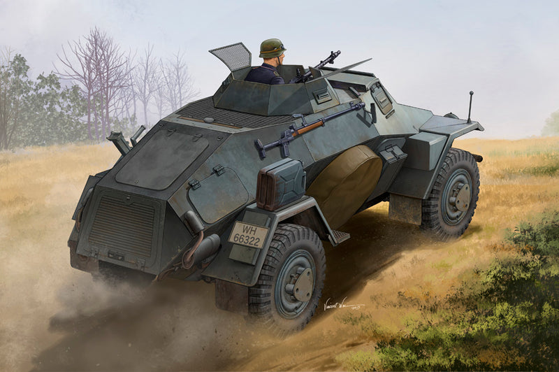Hobby Boss 1/35 German Sd.Kfz.221 Leichter Panzerspahwagen (1st Series)