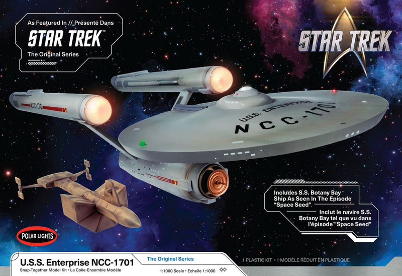 Polar Lights 1000 Star Trek: The Original Series U.S.S. Enterprise NCC-1701 Sk