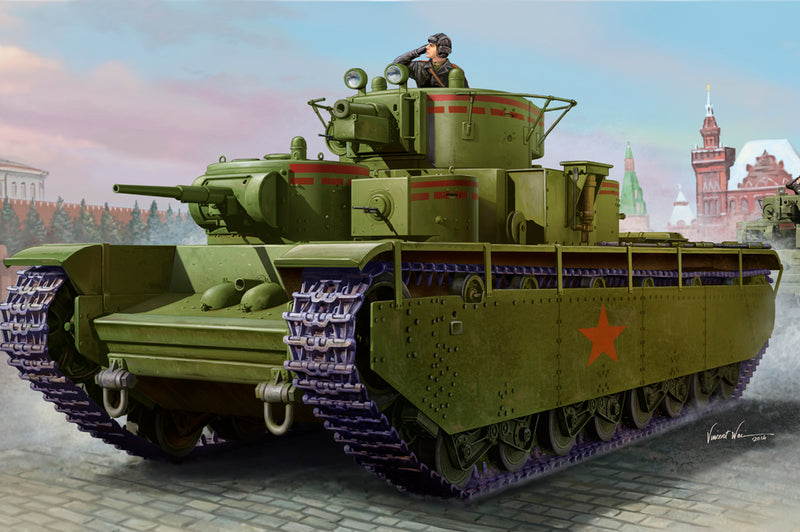 Hobby Boss 1/35 Soviet T-35 Heavy Tank - Early