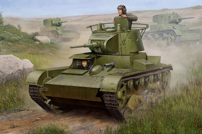 Hobby Boss 1/35 Soviet T-26 Light Infantry Tank Mod.1938