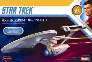 Polar Lights 974 Star Trek U.S.S. Enterprise Refit Wrath of Khan Edition 2T S