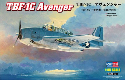 Hobby Boss 1/48 TBF-1C Avenger