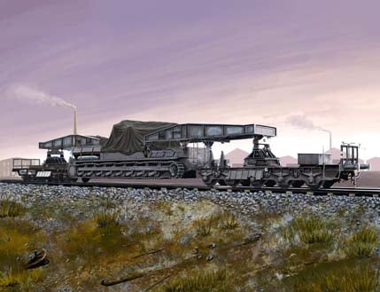Hobby Boss 82906 1/72 GERMAN RAIL KARL-GER