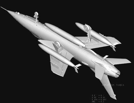 HobbyBoss F-105D Thunderchief 80332, 1:48 Scale