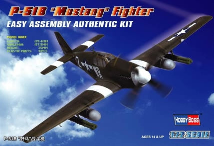 Hobby Boss 1/72 P-51B Mustang Fighter