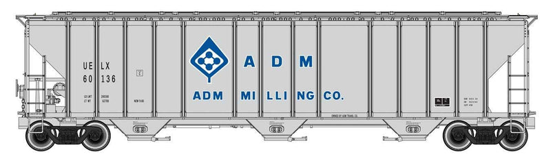 PREORDER Walthers Proto HO 920-106170 55' Evans 4780 Covered Hopper, ADM-Milling UELX