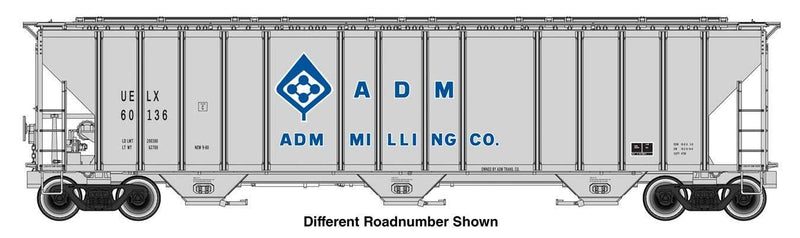 PREORDER Walthers Proto HO 920-106172 55' Evans 4780 Covered Hopper, ADM-Milling UELX