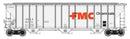 Walthers Proto HO 920-106186 55' Evans 4780 Covered Hopper, FMC USLX