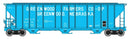 PREORDER Walthers Proto HO 920-106190 55' Evans 4780 Covered Hopper, Greenwood USLX