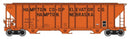 PREORDER Walthers Proto HO 920-106194 55' Evans 4780 Covered Hopper, Hampton Co-op USLX