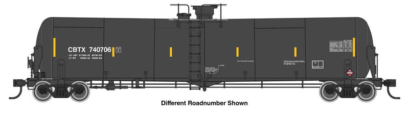 PREORDER Walthers Proto HO 920-100764 55' Trinity Modified 30,145-Gallon Tank Car, CIT Group CBTX