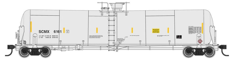 PREORDER Walthers Proto HO 920-100778 55' Trinity Modified 30,145-Gallon Tank Car, Shell Oil SCMX